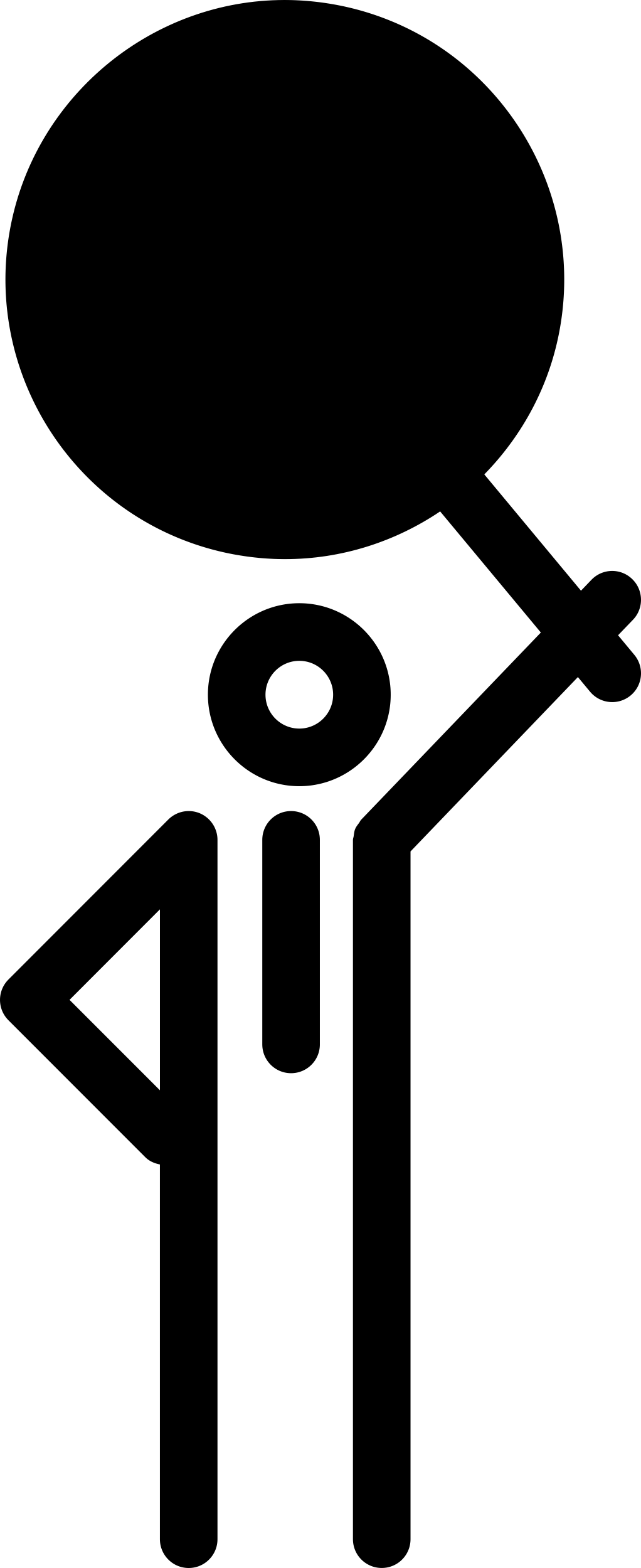 Person Search Symbol In A Circle Stencil Svg Vector Free Vectors